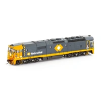Auscision Models HO 8112 National Rail - Orange/Grey - DCC Sound Equipped Locomotive