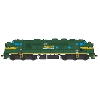 Auscision HO A73 Freight Australia Green/Yellow with White Logos (Bob Skilton) Locomotive
