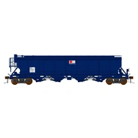 Auscision HO WGSY Grain Hopper AWB Dark Blue 4 Carriage Pack