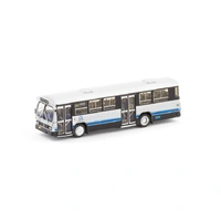 Auscision Models HO State Transit Authority Sydney Buses Silver/Black/Blue 'Silver Service' Plastic Model