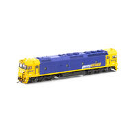 Auscision HO BL Class 	BL32 Pacific National Intermodal with Large Front Numbers -  Blue/Yellow - DCC Sound Equipped