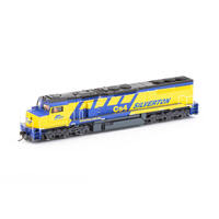 Auscision HO C Class Cs4 Silverton - Blue/Yellow - DCC Sound Equipped Locomotive