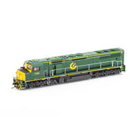 Auscision HO C Class C509 Cootes Industrial - Green/Yellow Locomotive