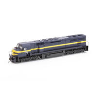 Auscision HO C Class C510 Victorian Railways - Blue/Gold with Radio Equipped Stickers - DCC Sound Equipped Locomotive