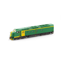 Auscision HO CLF Class CLF1 Australian National, 'City of Whyalla' Green/Yellow DCC Sound Equipped