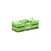Auscision HO Pacific National / Bore Horizontal Green Twin Pack (RV-008 & RV-020)
