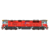 Auscision Models HO N468 V/Line Pass MK3 - Red/Yellow/Grey Trial Livery (City of Bairnsdale) Locomotive
