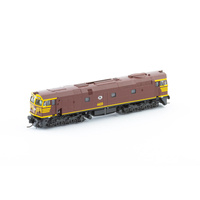 Auscision N 44201 Indian Red with Duck Egg Logo Locomotive