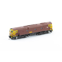 Auscision N 44223 Indian Red with White L7 & No Yellow Stripe Locomotive
