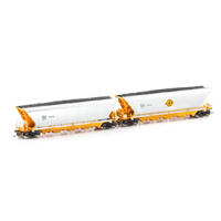 Ausicision HO AHAH Coal Hopper, GWA Orange/Silver - 4 Car Pack 