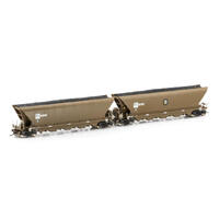 Ausicision HO PHYH Coal Hopper, OneRail Wagon Grime - 4 Car Pack 