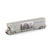 Auscision HO MGFH Flour Hopper, Manildra Group Wagon Grime (Daryl 'Rum' Henschke) - Single Car