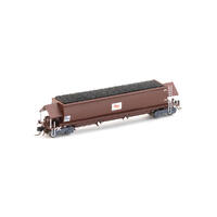 Auscision N Coal Hopper - SRA Red with Candy L7 - Single Car - Wagon Number: NHKF-43208-E