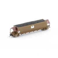 Auscision Models N Scale NHVF Coal Hopper SRA, Wagon Grime with Faded L7 Single Wagon