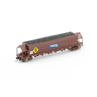 Auscision Models N Scale NHVF Coal Hopper FreightCorp, SRA Red with FC & B Logos Single Wagon