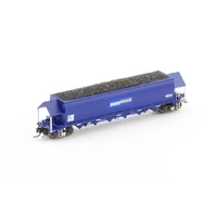 Auscision Models N Scale NHVF Coal Hopper Pacific National, Blue with PN Logo Single Wagon