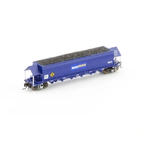 Auscision Models N Scale NHVF Coal Hopper Pacific National, Blue with PN & B Logos Single Wagon
