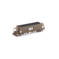 Auscision Models N Scale NHHF Coal Hopper Freight Rail Wagon Grime with White FR Logo Single Wagon