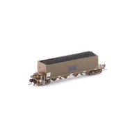 Auscision Models N Scale NHHF Coal Hopper Pacific National Wagon Grime with Patch Job Single Wagon