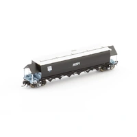 Auscision Models N Scale BGVF Grain Hopper SSR, Black with SSR Logo Single Wagon