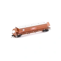 Auscision Models N Scale BGKF Grain Hopper SSR Faded SRA Red with Black XCS Bogies & SSR Logo Single Wagon