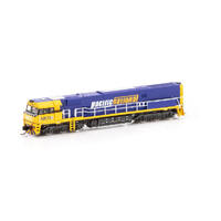 Auscision N - NR Class Locomotive NR73 Pacific National No Stars - Blue/Yellow