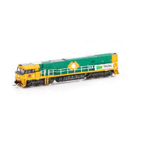 Auscision N - NR Class Locomotive NR53 Trailerail - Orange/Green