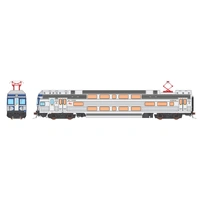 Auscision Models HO V Set NSWPTC "Blue Goose" Livery with Candy L7 - 4 Car Locomotive Set