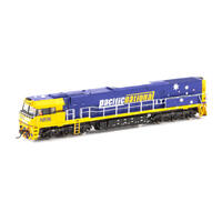 Auscision HO Nr Clas NR36 Pacific National (5 Stars Unique) - Blue/Yellow - DCC Sound Equipped