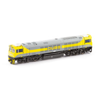 Auscision Models HO QBX001 Qube Yellow/Grey DCC Sound Locomotive