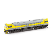 Auscision Models HO QBX004 Qube Yellow/Grey DCC Sound Locomotive