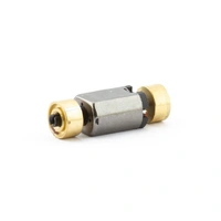 Auscision HO 	SDA1 Loco 12v 5-Pole Skew Wound Electric Motor with Twin Brass Flywheels