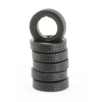 Auscision Models HO Truck/Bus New Tyres 24 Pack