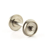 Auscision HO 33" RP25-88 Blackened Metal Disc Wheels - 12 Sets