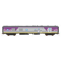 Auscision HO PCJ Power Van V/Line PTV Purple/Grey (2017-Present) Single Car