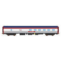 Auscision HO Club Car V/Line Passenger Mk2 "Victoria" Red/Blue/White (2004-Present) Single Car