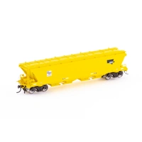Auscision Models HO BGGX Grain Hopper SSR Yellow with SSR Logo 4 Wagon Pack