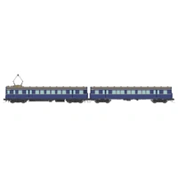 Auscision Models HO VR Blue/Gold 1975-1988 Era 2 Door Type 3  4 Car Set  DCC Sound Equipped