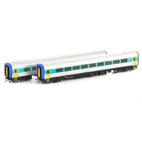 Auscision  HO RailCorp CountryLink XPT, Blue/Teal/White - 2 Car Add-on-Set
