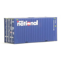 Auscision HO CON-4 20 Foot Hi-Cube Container GESEACO NATIONAL with roof hatch Twin Pack