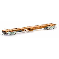 Auscision HO PRRY FCL Brown - 5 Car Pack