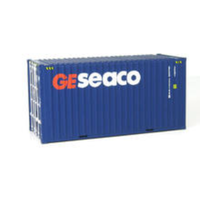 Auscision HO CON-9 20 Foot Hi-Cube Container GE Seaco Large Logo Twin Pack