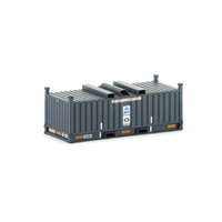 Auscision SteelLink Grey RV Container - Twin Pack