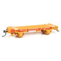 Auscision HO KMQ Explosives Wagon Red/Orange Body Version 1 (6 Car Pack)