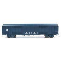 Auscision HO NLKY Louvered Van State Rail PTC Blue 4 Car Pack