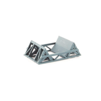 Auscision HO Coil Cradle in NR Grey 4 Pack