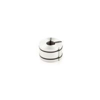 Auscision Coil Load Size 3 in Chrome Colour 5 Pack