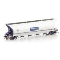 Auscision HO NHRH Coal Hopper FreightCorp, Silver & Blue, 7 Car Pack