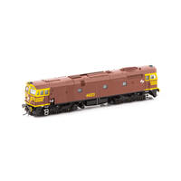 Auscision HO 44223 Indian Red, L7 at one end, without a yellow bottom stripe 442 Class Locomotive w/ DCC Sound