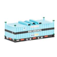 Auscision HO Pacific National Bore Horizontal Blue RV Container - Twin Pack